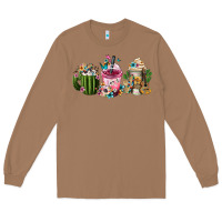 Toasted Coconut Mexican Day Of The Dead Coffee Cups Long Sleeve Tee - FaDigitalArtStudio
