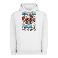 Pigment Lunar Rock surviving purely out of spite Urban Hoodie - JahusDesignShop