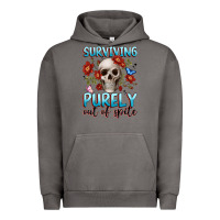 Pigment Tornado surviving purely out of spite Urban Hoodie - JahusDesignShop