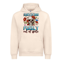 Sandshell surviving purely out of spite Urban Hoodie - JahusDesignShop