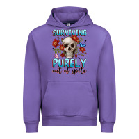 Tulip surviving purely out of spite Urban Hoodie - JahusDesignShop