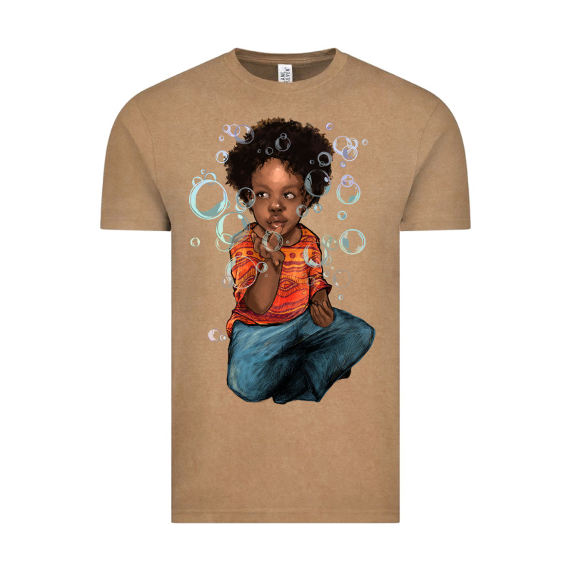 Afro Black Boy Vintage Tee by HowdyJamesFarm | Teevron