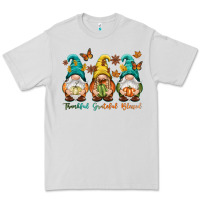 Dove Grey Thankful grateful blessed Premium Tee - NancyCooperArtShop