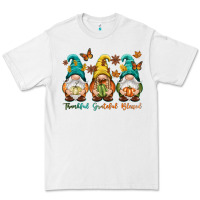 White Thankful grateful blessed Premium Tee - NancyCooperArtShop