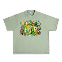 Oil Green lucky nurse St. Patrick's Urban Heavy Tee - HowdyJamesFarm