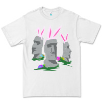 White easter island moai figures  cute travelers funny gift Premium Tee - maiPhamDesign