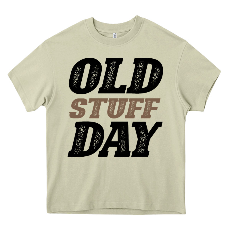 National Old Stuff Day Funny Gift Heavy Core Tee by Bettercallsaul | Teevron