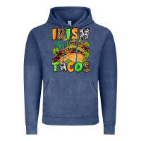 Vintage Denim St. Patrick's Irish i had tacos Vintage Hoodie - OliviaCreatesArt