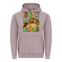 Vintage Zinc St. Patrick's Irish i had tacos Vintage Hoodie - OliviaCreatesArt
