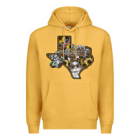 Mustard Happy Easter Texas Premium Hoodie - CowhideDigitalArt