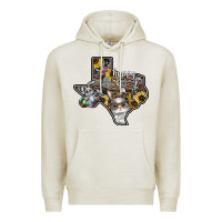 Oatmeal Heather Happy Easter Texas Premium Hoodie - CowhideDigitalArt