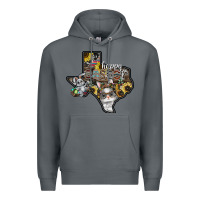 Rock Happy Easter Texas Premium Hoodie - CowhideDigitalArt