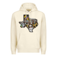 Sandshell Happy Easter Texas Premium Hoodie - CowhideDigitalArt