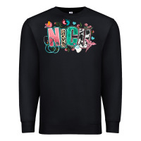 Black nicu Premium Sweatshirt - AdoDesignShop