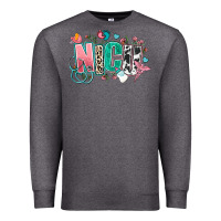Charcoal Heather nicu Premium Sweatshirt - AdoDesignShop