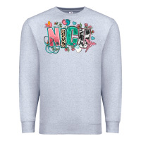 Heather Grey nicu Premium Sweatshirt - AdoDesignShop