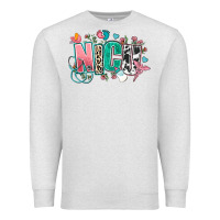 Oatmeal Heather nicu Premium Sweatshirt - AdoDesignShop
