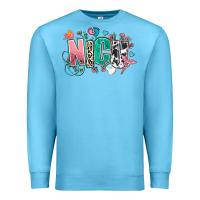 Ocean Blue nicu Premium Sweatshirt - AdoDesignShop