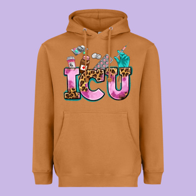 Icu Heavyweight Hoodie Designed By Adodesignshop