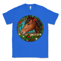 True Royal Western Horse Christmas Classic Tee - RanaPortraitStore