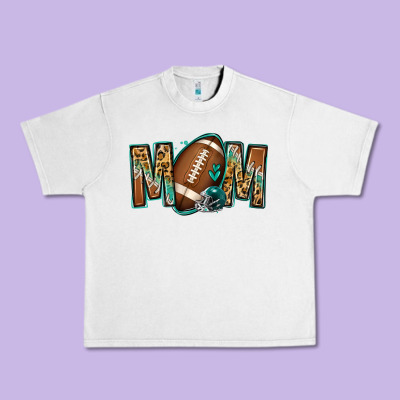 American Football Mom Urban Heavy Tee Designed By Jasminsmagicworld