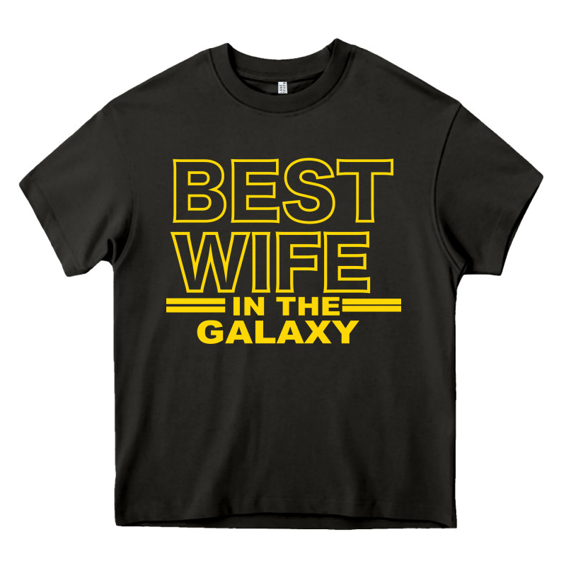 Best Wife In The Galaxy Heavy Core Tee by Bettercallsaul | Teevron