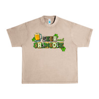French Oak Beer and shamrock Urban Heavy Tee - CowGirlArtShop