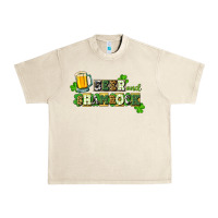 Sandshell Beer and shamrock Urban Heavy Tee - CowGirlArtShop
