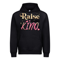 Black raise them kind Urban Hoodie - JahusDesignShop