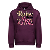 Mauve Wine raise them kind Urban Hoodie - JahusDesignShop