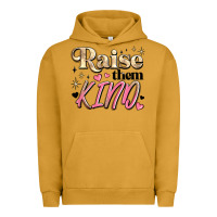Pigment Peanut Butter raise them kind Urban Hoodie - JahusDesignShop
