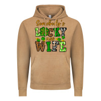Vintage Camel St. Patrick's Somebody’s lucky ass wife Vintage Hoodie - OliviaCreatesArt