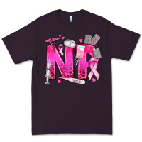 Plum breast cancer np nurse practitioner Premium Tee - texasbilliewilder