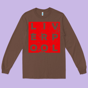 Cool Retro Grunge Vintage Look Liverpool Shirt Gift , Best Gift, Costu Long Sleeve Tee Designed By Maiphamdesign