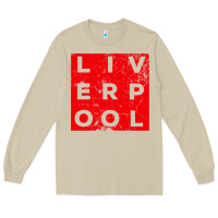 Mushroom Cool Retro Grunge Vintage look Liverpool shirt gift , best gift, costu Long Sleeve Tee - maiPhamDesign