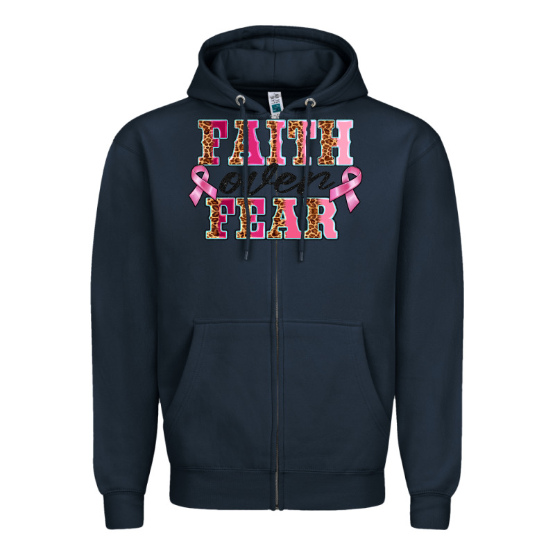 Faıth Over Fear Zipper Hoodie by BarkalooDesign | Teevron