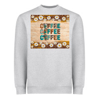 Heather Grey coffee Heavyweight Sweatshirt - Artiststas