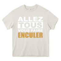 Cream Allez Tous Vous Enculer Heavy Core Tee - Bettercallsaul