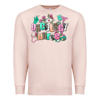 Pale Pink oncology nurse Premium Sweatshirt - AdoDesignShop