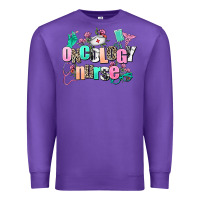 Purple oncology nurse Premium Sweatshirt - AdoDesignShop
