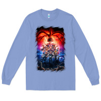 Colony Blue Things Eleven Days Stranger Long Sleeve Tee - maiPhamDesign