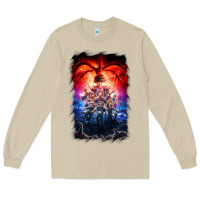 Mushroom Things Eleven Days Stranger Long Sleeve Tee - maiPhamDesign