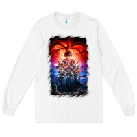 White Things Eleven Days Stranger Long Sleeve Tee - maiPhamDesign