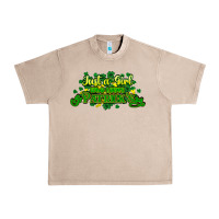 French Oak Just a girl who loves St. Patrick's Day Urban Heavy Tee - HowdyJamesFarm