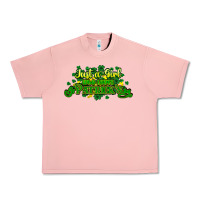 Salmon Just a girl who loves St. Patrick's Day Urban Heavy Tee - HowdyJamesFarm