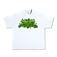 White Just a girl who loves St. Patrick's Day Urban Heavy Tee - HowdyJamesFarm