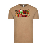 Vintage Coffee Nana Claus Christmas Lights And Gifts mother's day Vintage Tee - HowdyJamesFarm