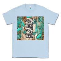 Dusty Blue nana life glitter leopard Classic Tee - TumblerDesignByShophia