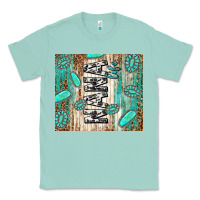 Seafoam nana life glitter leopard Classic Tee - TumblerDesignByShophia