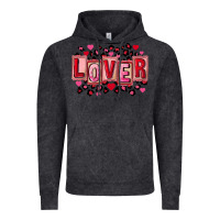 Vintage Black Valentine's Day lover Vintage Hoodie - FaDigitalArtStudio